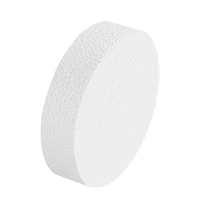 FFchuanhe 4 Inch 24-Pack Foam Circles for Crafts (1"" Thick), Polystyrene Round Foam Disc for DIY Projects, Cakes and Decorations, Sculpture, Modeling, Arts and Crafts Supplies.(White) - Image 3